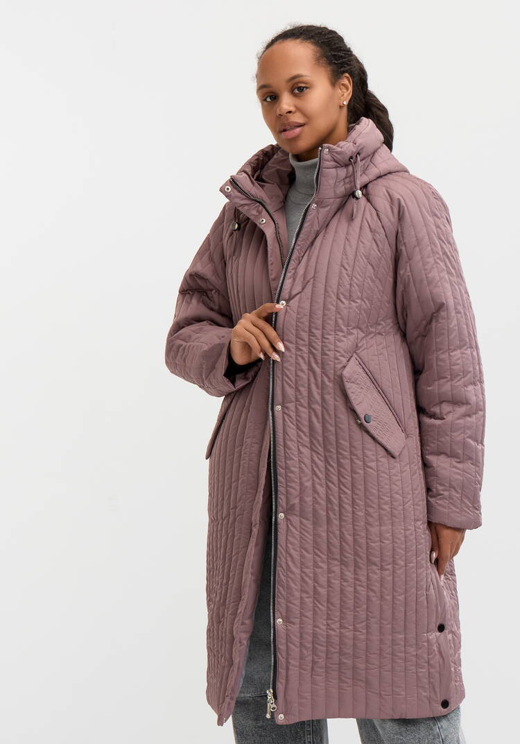 Куртка-пуховик прямого кроя шир.  750, рис. 26