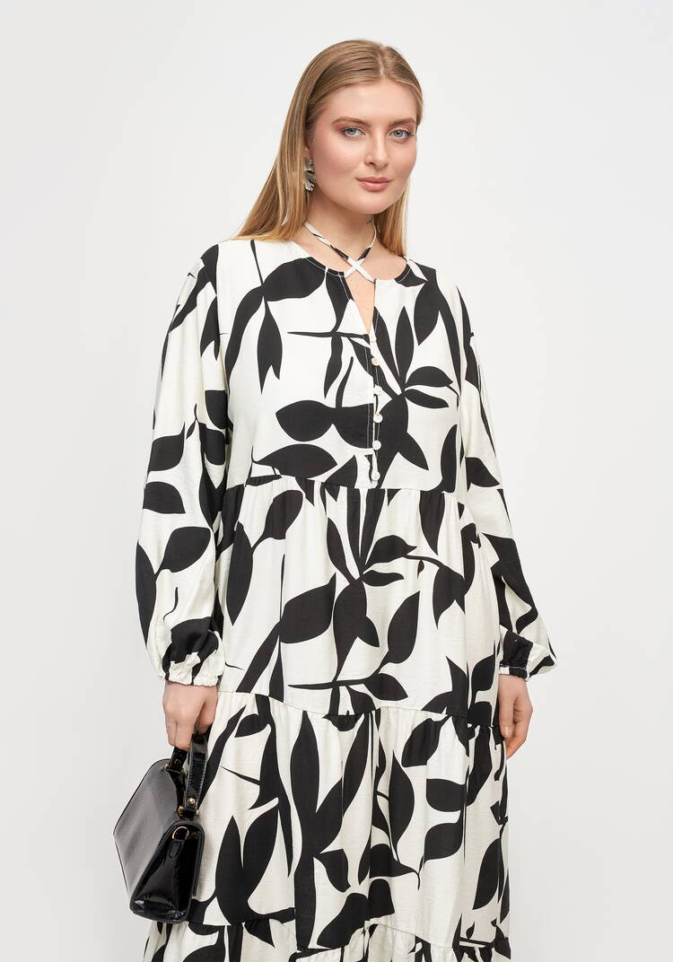 Платье Элегантный штрих шир.  750, рис. 2