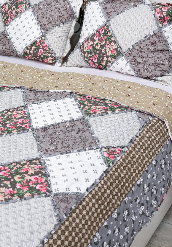 Покрывало с наволочками Печворк шир.  580, рис. 32