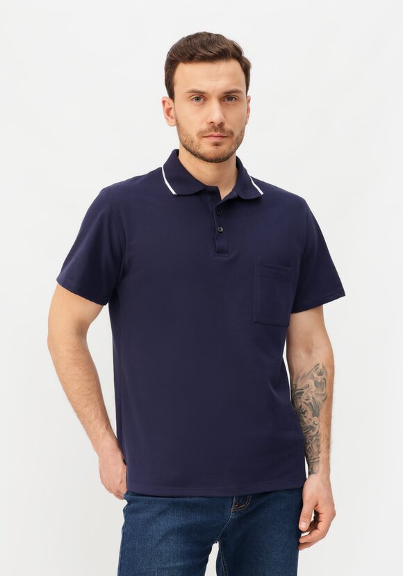 Футболка поло мужская шир.  580, рис. 15