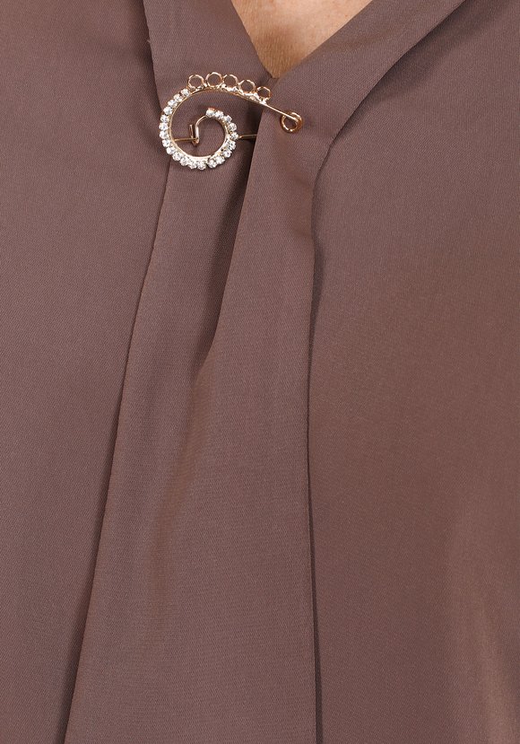 Блуза Неповторимый шарм шир.  580, рис. 10