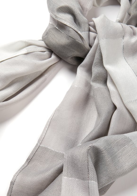 Палантин в клетку Амели шир.  580, рис. 14