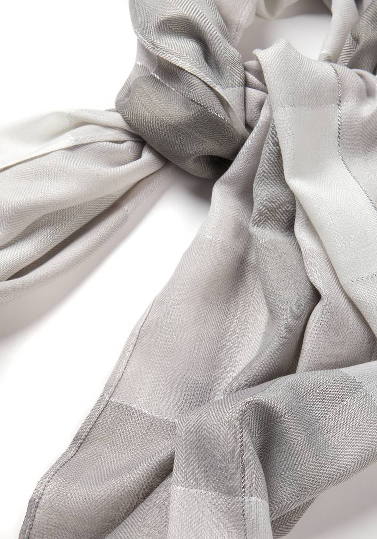 Палантин в клетку Амели шир.  750, рис. 14