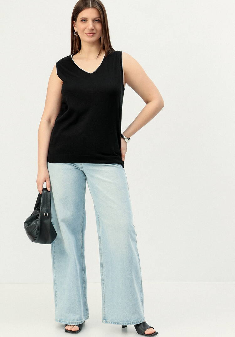 Топ с декором из метанити шир.  750, рис. 31