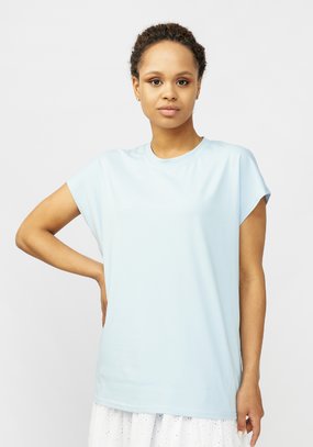 Блуза трикотажная с цельнокроеным рукавом