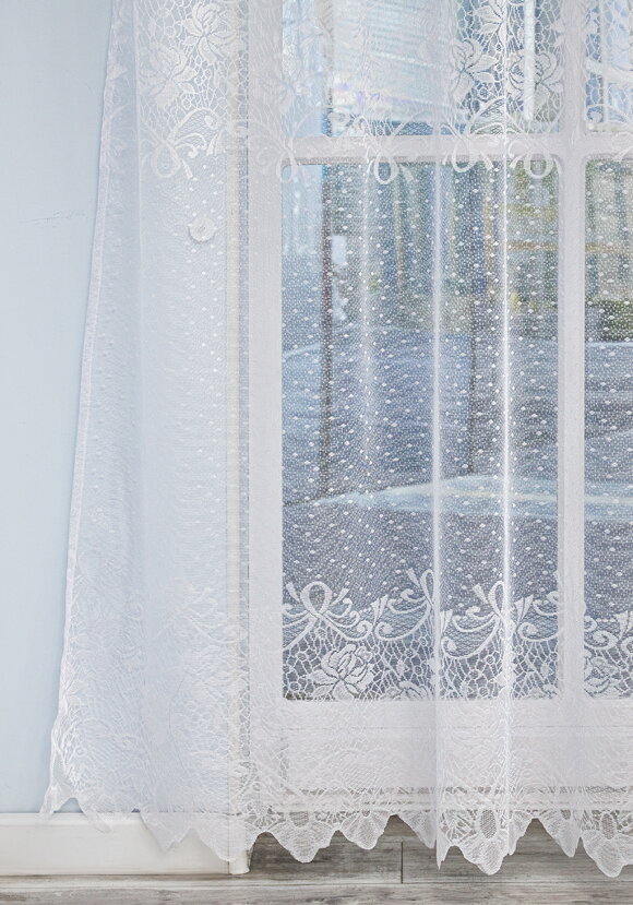 Тюль-жаккард Снежана шир.  580, рис. 9