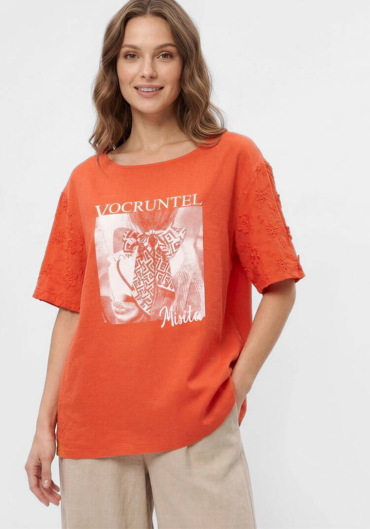 Футболка с шитьем Сандра шир.  750, рис. 3