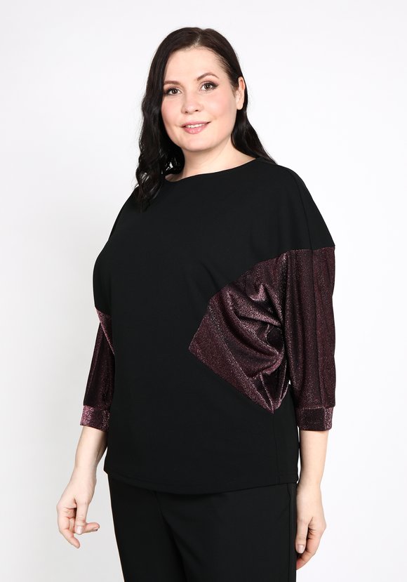 Туника Блестящий вечер шир.  580, рис. 9