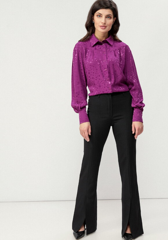 Блуза с шелковым рисунком в переплетении шир.  580, рис. 7