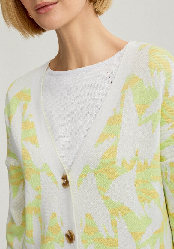 Кардиган с застежкой на пуговицы шир.  580, рис. 13