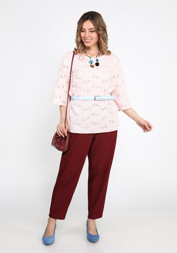 Блуза из шитья шир.  580, рис. 15