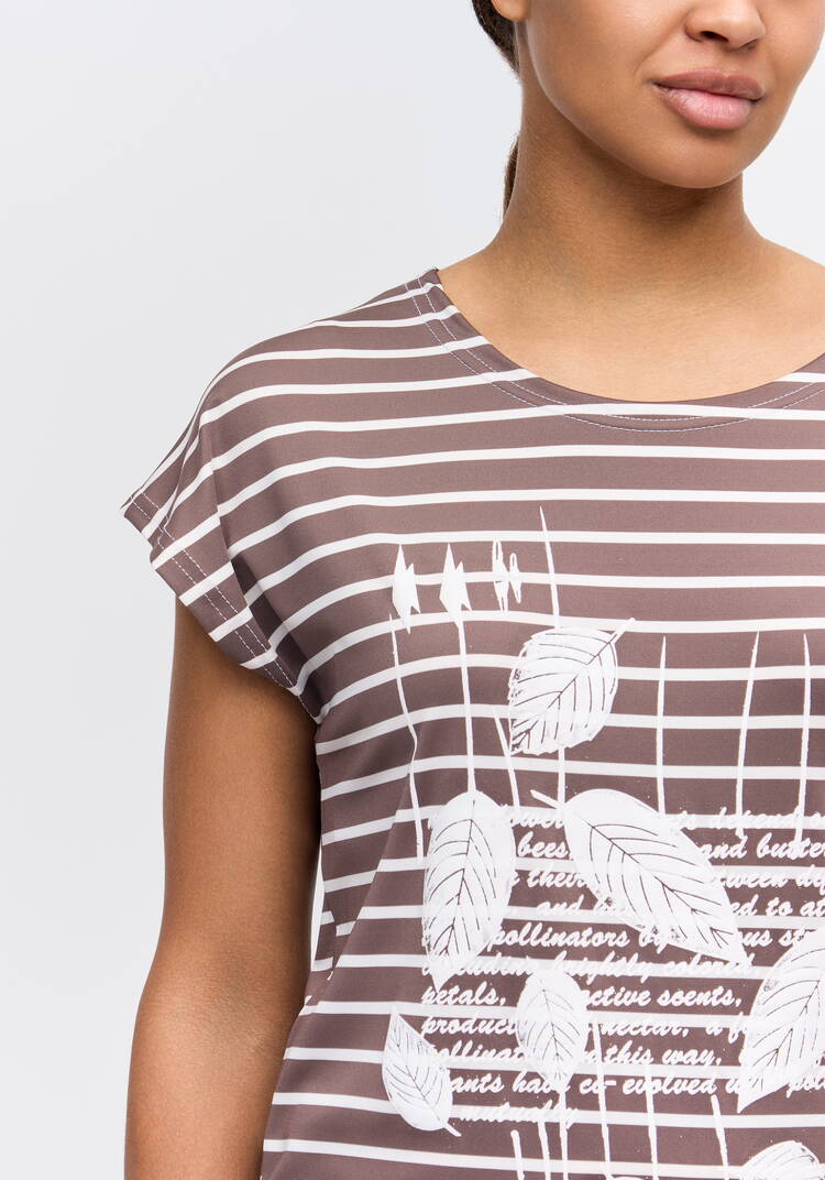 Футболка с принтом Оливия шир.  750, рис. 10