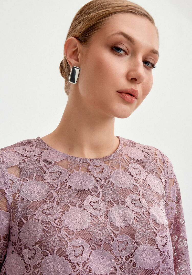 Туника из кружева с топом шир.  750, рис. 15