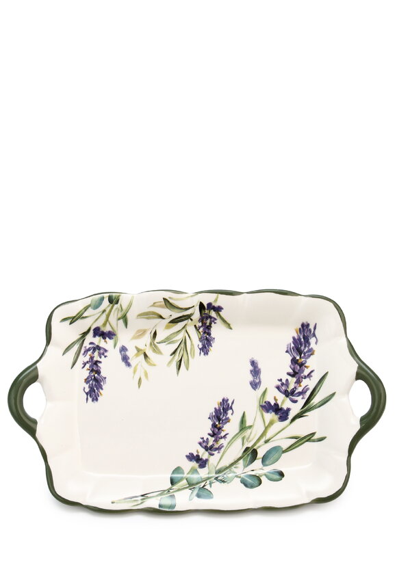 Блюдо с ручками Лаванда шир.  580, рис. 2