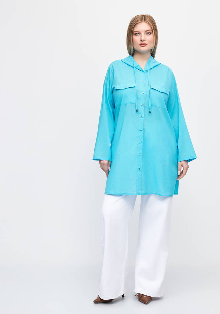 Удлиненная рубашка Калифорния шир.  750, рис. 8