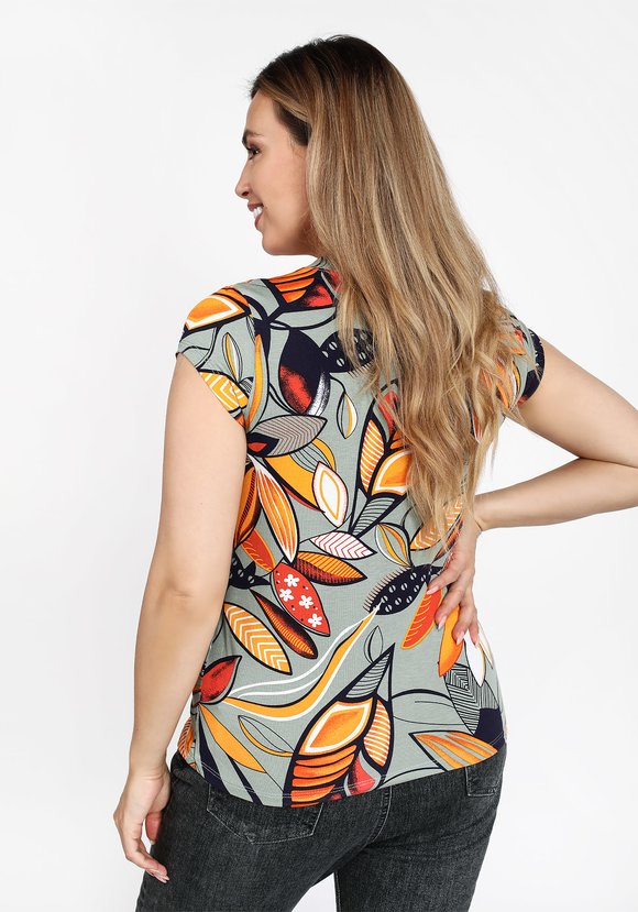 Блуза Загадка красоты шир.  580, рис. 6