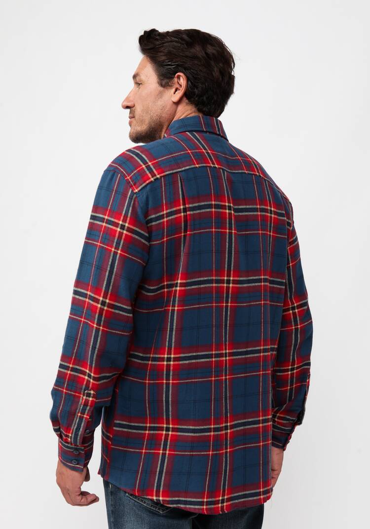 Фланелевая рубашка в клетку Лука шир.  750, рис. 3