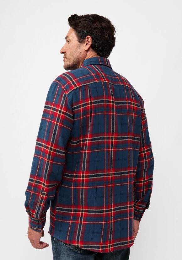 Фланелевая рубашка в клетку Лука шир.  580, рис. 3