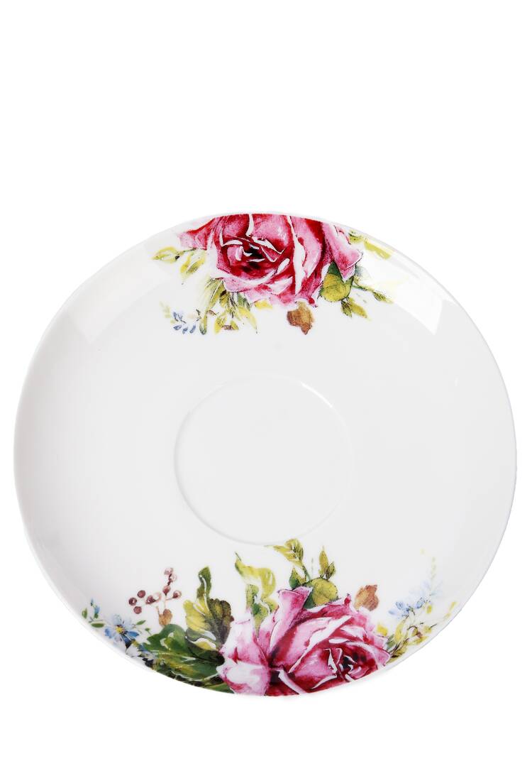 Набор чайных пар из фарфора Роза, 2 шт. шир.  750, рис. 4