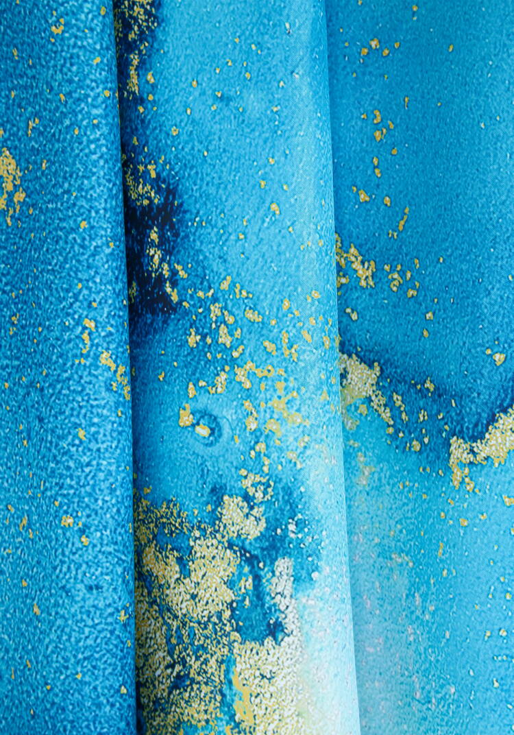 Штора для ванной Мраморный стиль шир.  750, рис. 8