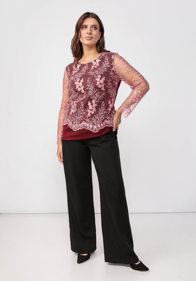 Блуза с рукавом 7/8 шир.  750, рис. 17