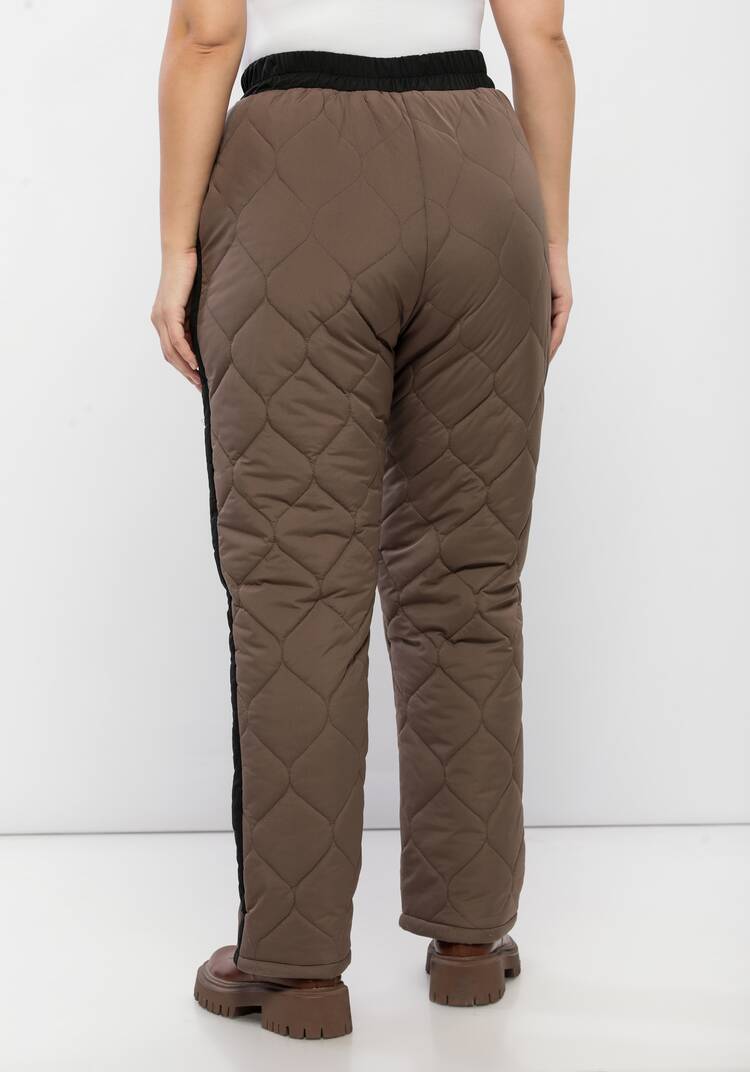Брюки утепленные с лампасами шир.  750, рис. 25