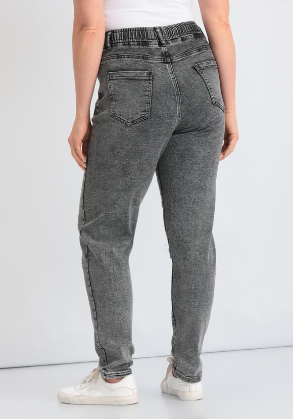 Джинсы на эластичной ленте Амелия шир.  580, рис. 8