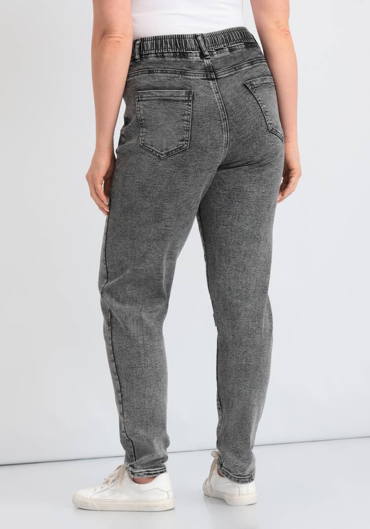 Джинсы на эластичной ленте Амелия шир.  750, рис. 8