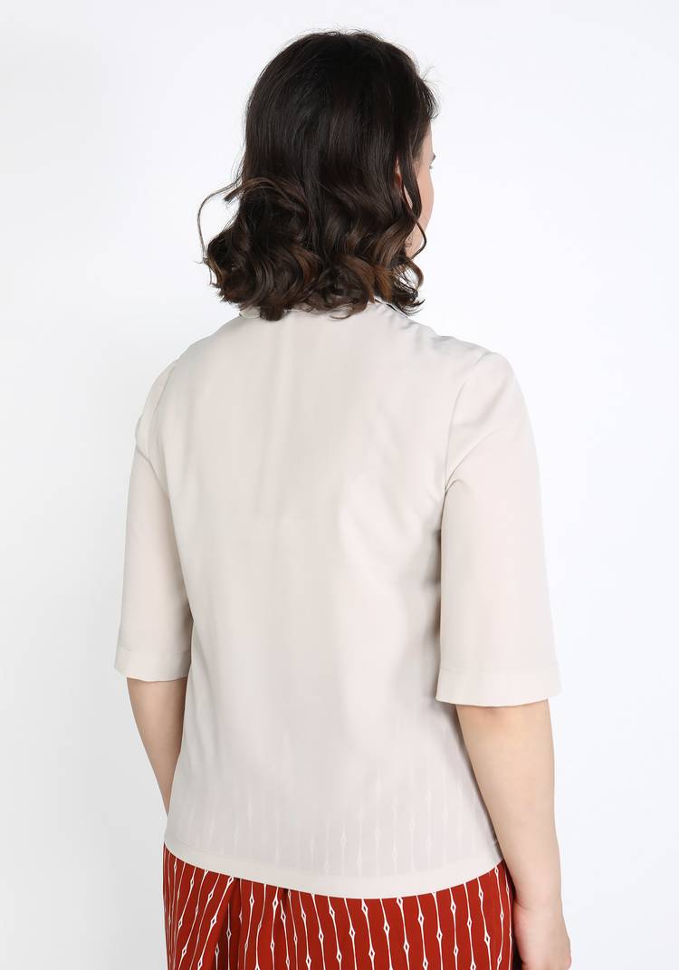Блуза с карманом Инга шир.  750, рис. 2