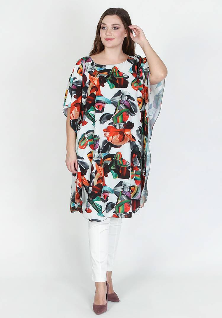 Туника Летний джаз шир.  750, рис. 6