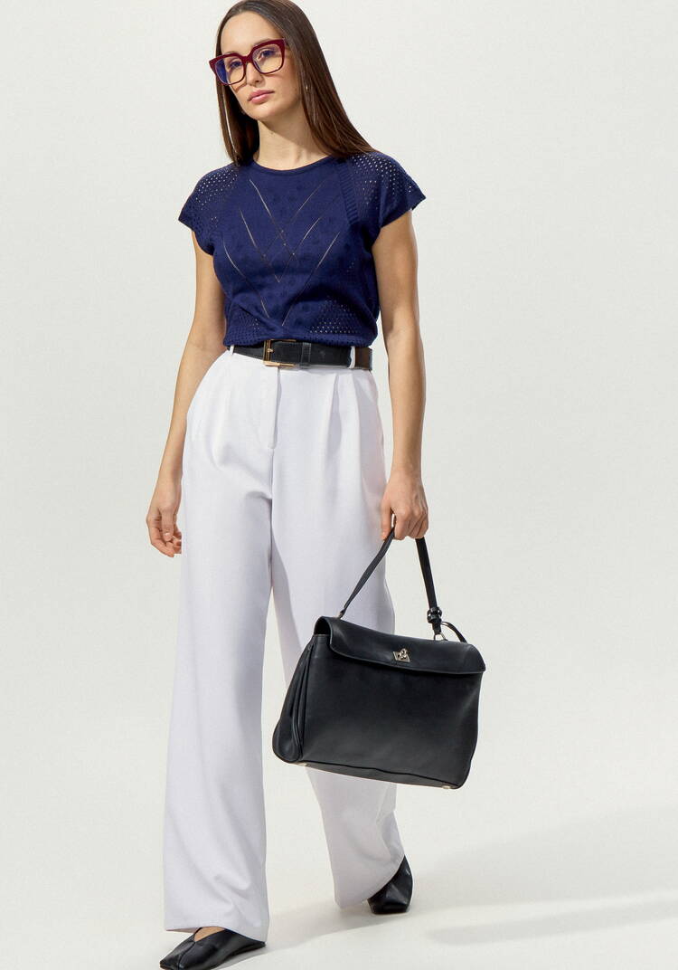 Футболка ажурная с графичным рисунком шир.  750, рис. 28