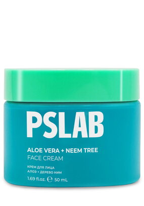Крем для лица с алоэ и деревом ним