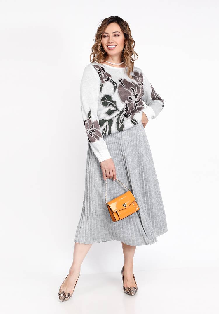 Юбка-плиссе с метанитью с поясом на резинке шир.  750, рис. 8