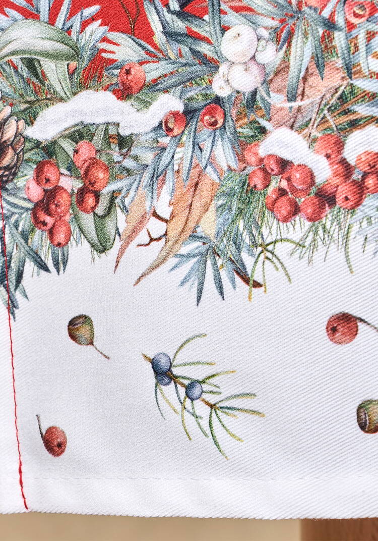 Фартук Снегири шир.  750, рис. 4