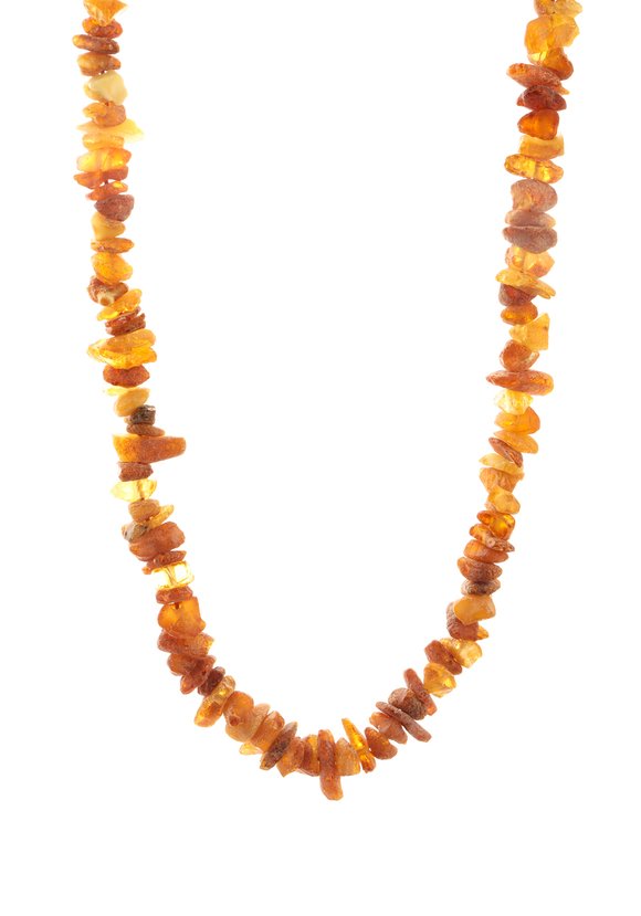 Бусы Лечебный  янтарь шир.  580, рис. 1