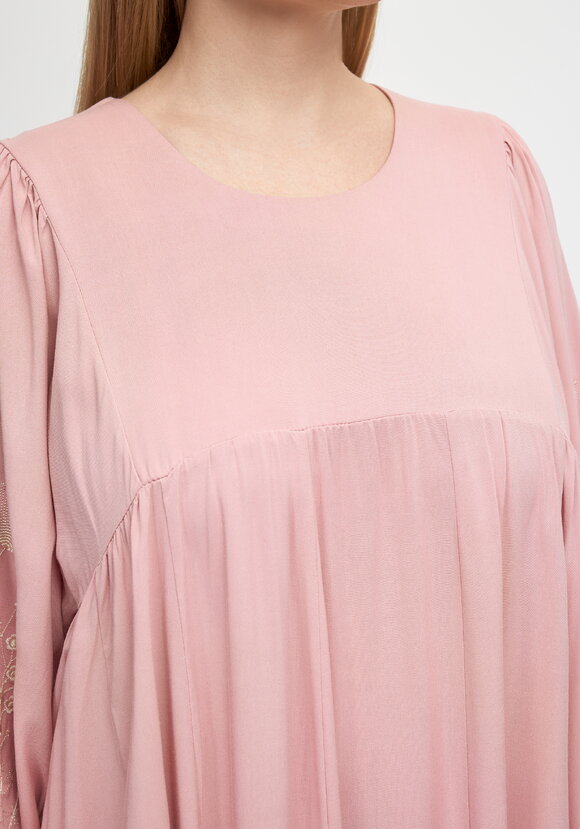 Платье свободного кроя с отрезным лифом шир.  580, рис. 12