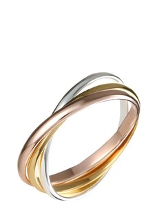 Кольцо серебряное Тринити 3 в 1