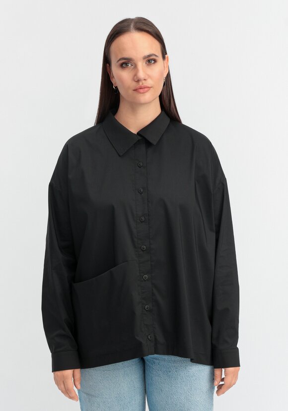 Рубашка с объемным карманом шир.  580, рис. 28