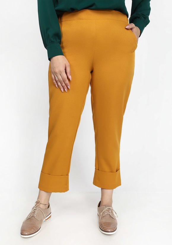 Брюки прямые с отворотами шир.  580, рис. 2