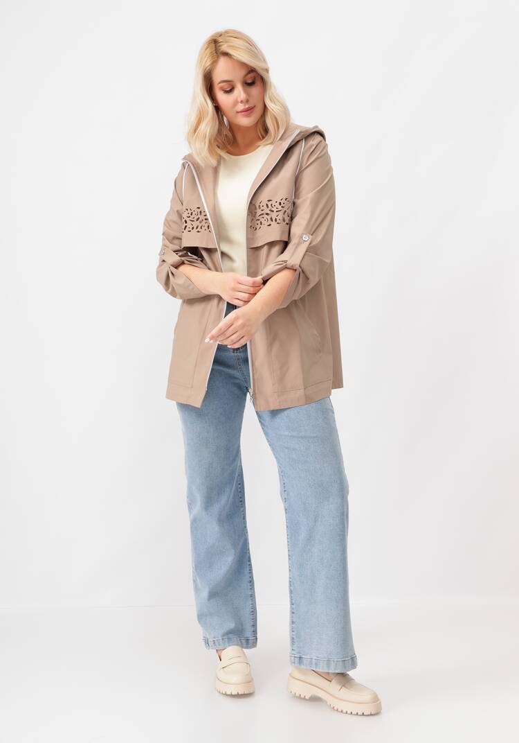 Ветровка с ажурной кокеткой шир.  750, рис. 8