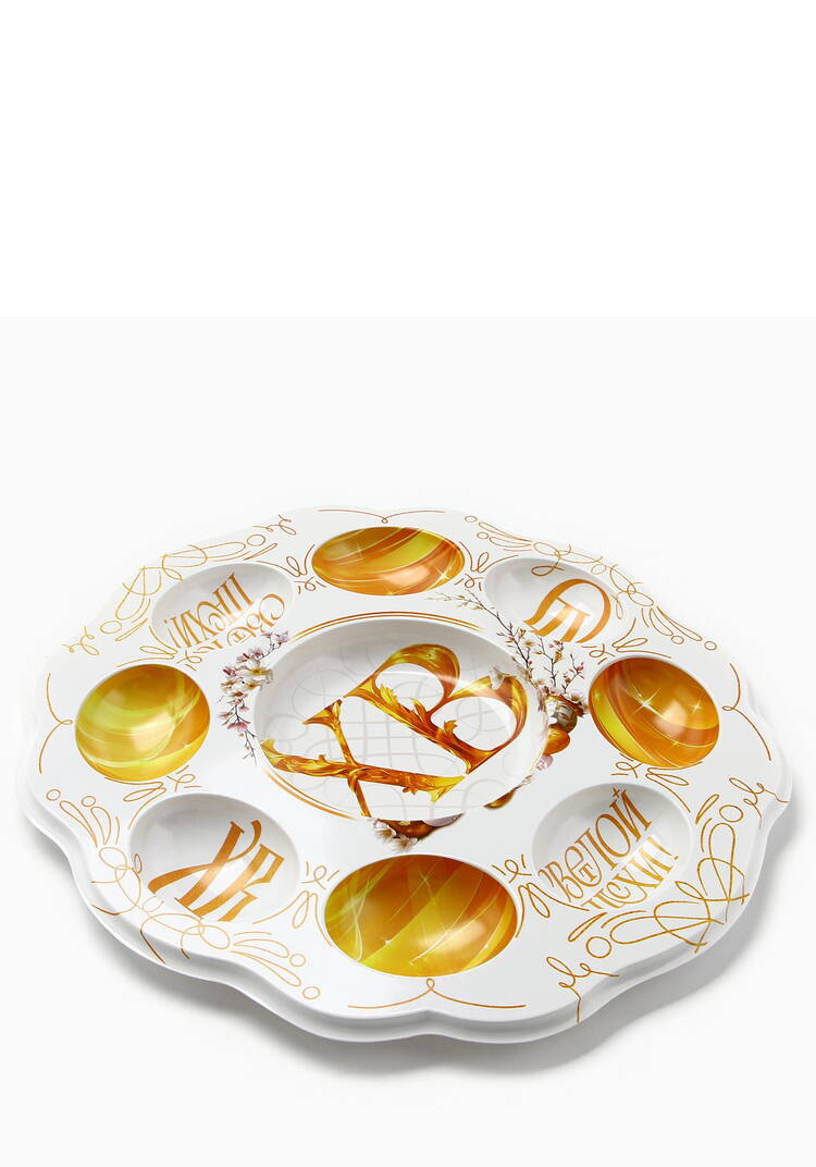 Пасхальная подставка на 8 яиц и кулич шир.  750, рис. 6