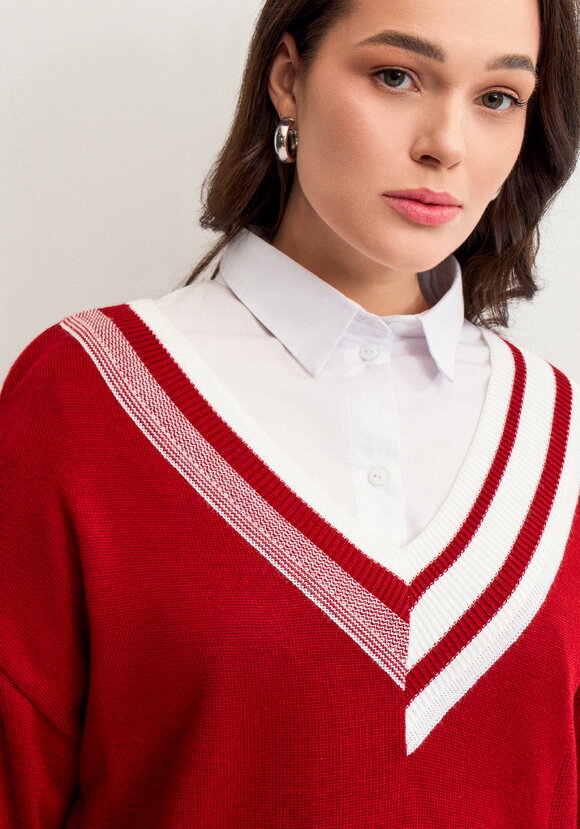 Джемпер Бриония шир.  580, рис. 34