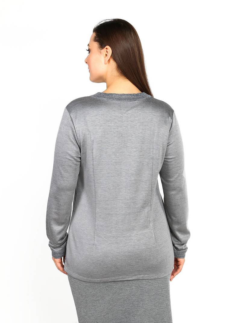 Блуза Эффектный Выход шир.  750, рис. 3