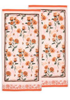 Полотенце махровое лицевое Дарина, 2 шт.