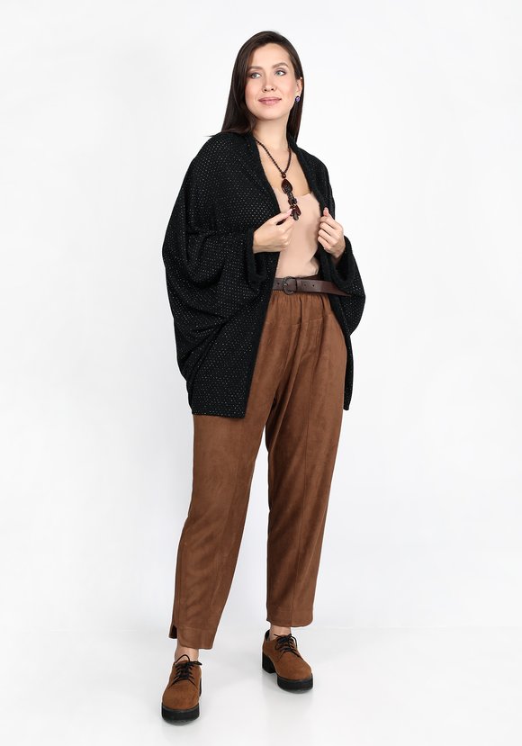 Кардиган-трансформер  летучая мышь шир.  580, рис. 12