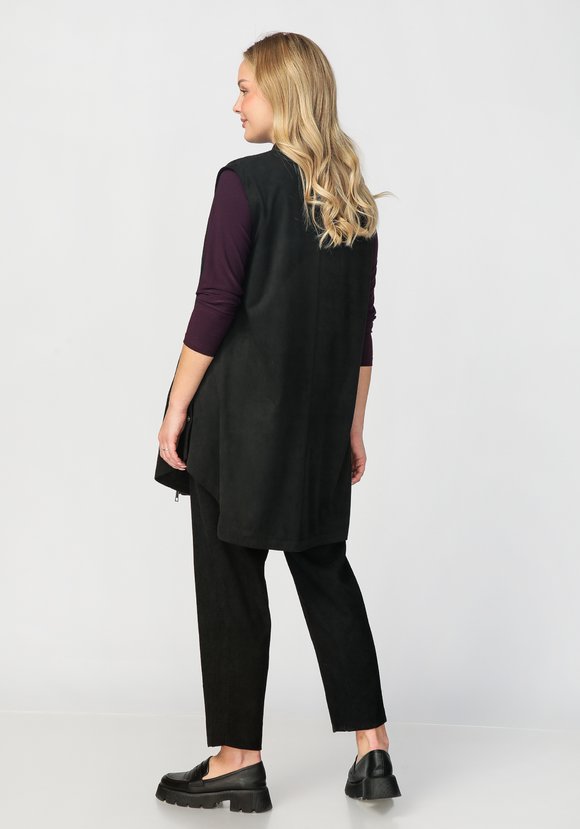 Жилет замшевый Бетти шир.  580, рис. 3