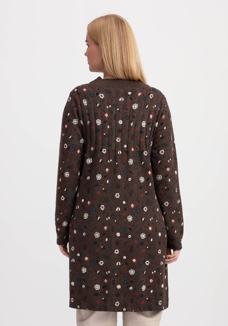 Туника А-силуэта Букет цветов шир.  750, рис. 3