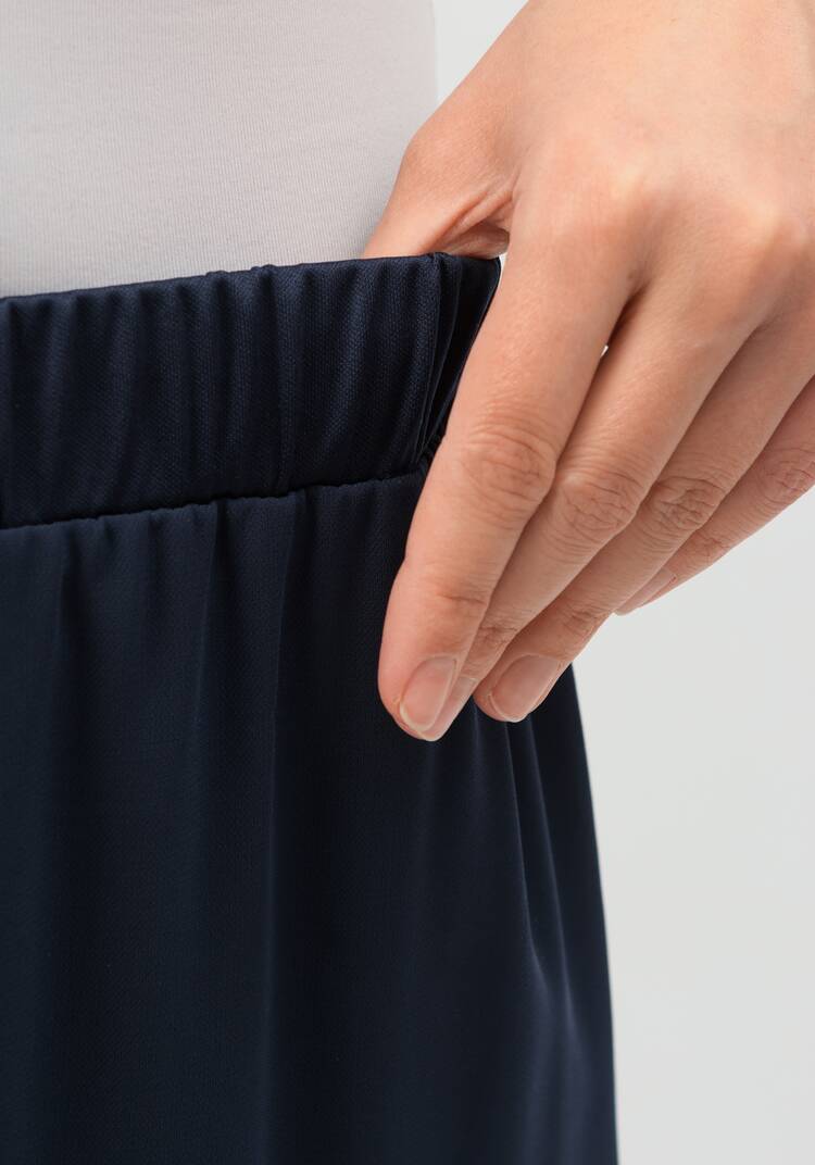 Брюки с резинкой на талии прямые шир.  750, рис. 21