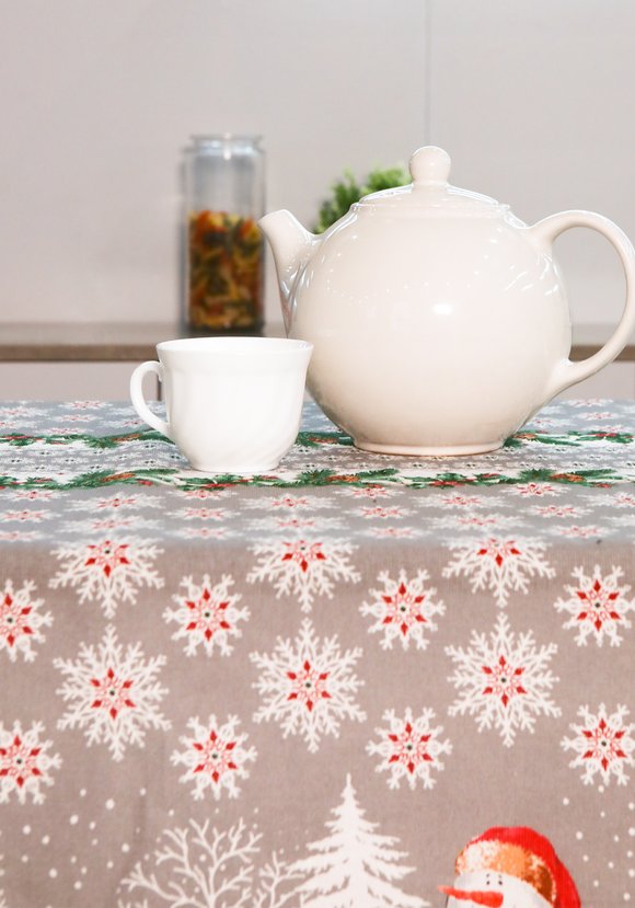 Скатерть с пропиткой Новогодняя шир.  580, рис. 10