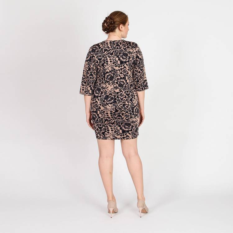 Платье-миди со свободными рукавами шир.  750, рис. 4